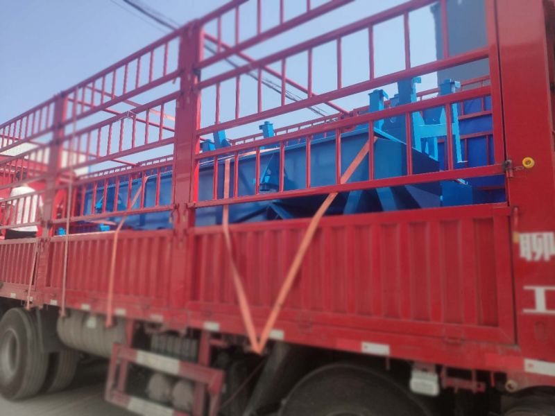 江西客户2台1040直线筛装车发货现场