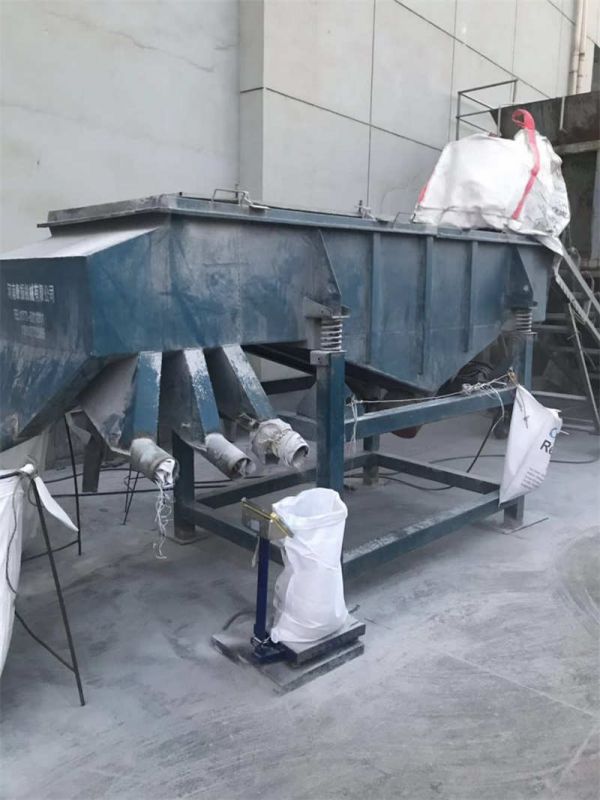 直线筛、螺旋输送机客户使用现场