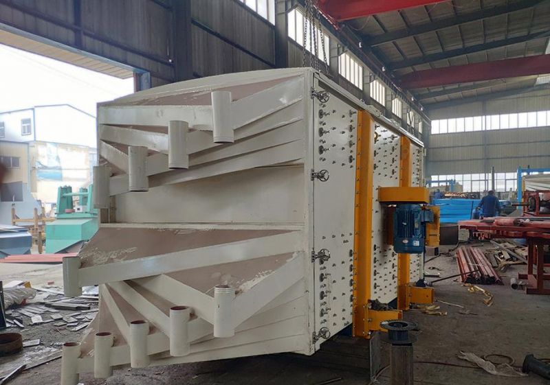 1040双4方形摇摆筛生产中