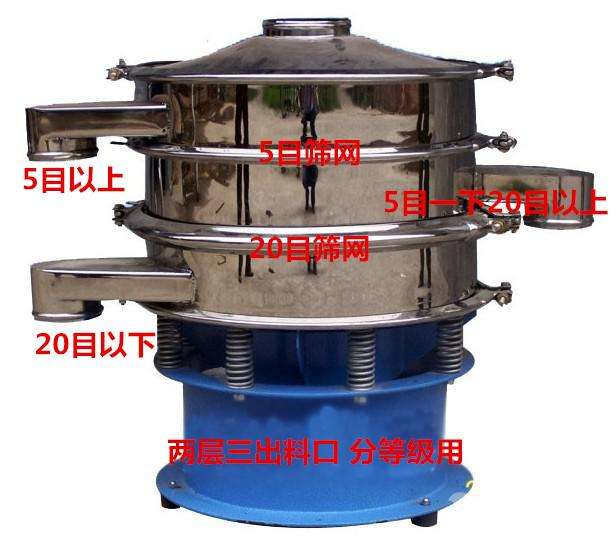 如何调整旋振筛物料运动轨迹