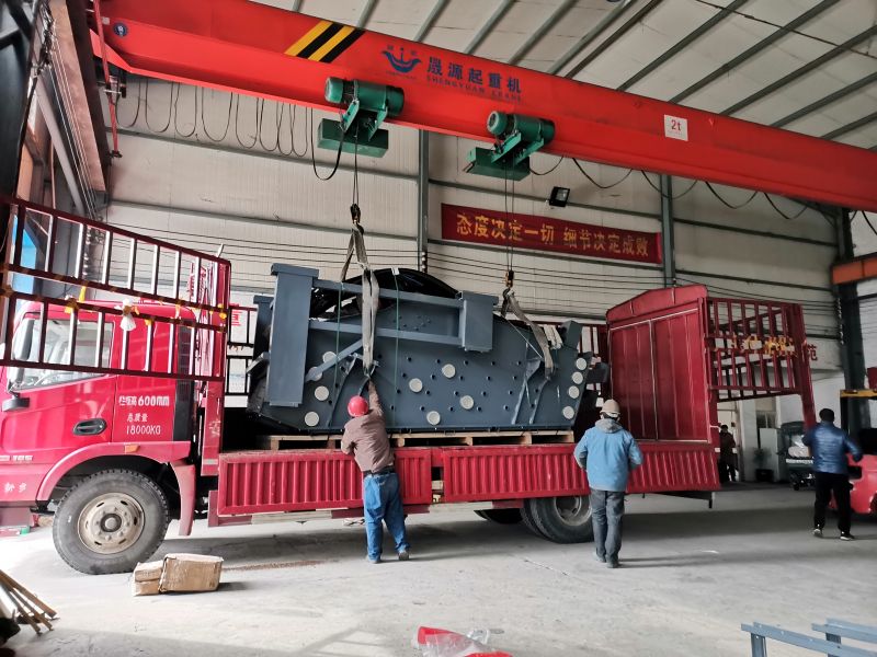 大型矿用概率筛发货