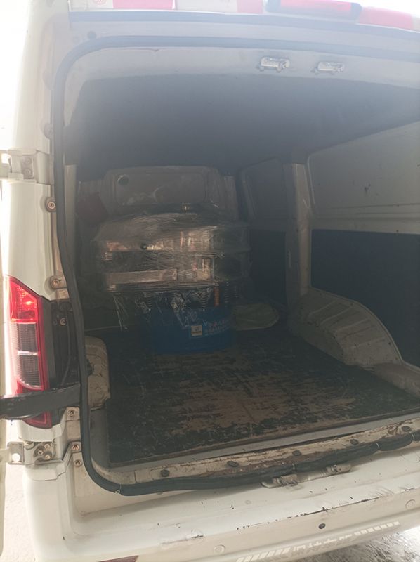 旋振筛专车发货