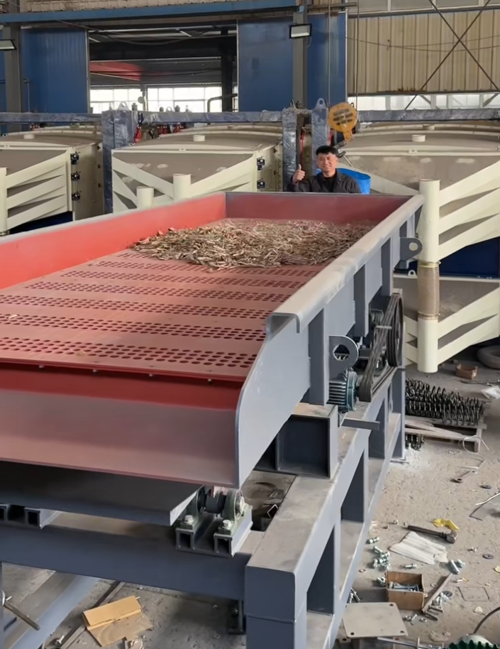 2050型重型往复筛,出口希腊,效果杠杠滴!