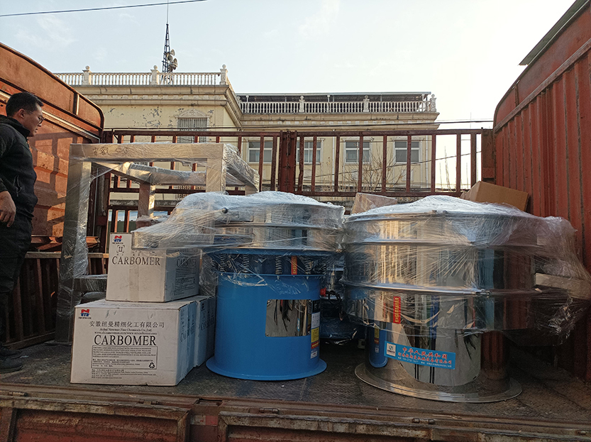 一批旋振筛发货