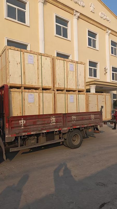 出口5台1500型旋振筛发货